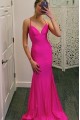 Long Navy Blue Mermaid Prom Dresses Formal Evening Gowns 901806