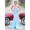 Long Navy Blue Mermaid Prom Dresses Formal Evening Gowns 901806