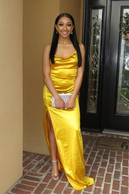 Long Yellow Prom Dresses Formal Evening Gowns 901807 Long Yellow Prom Dresses Formal Evening Gowns 901807