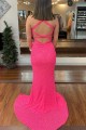 Long Fuchsia Prom Dresses Formal Evening Gowns 901809