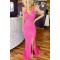 Long Fuchsia Prom Dresses Formal Evening Gowns 901809
