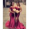 Mermaid One Shoulder Long Bridesmaid Dresses 902032