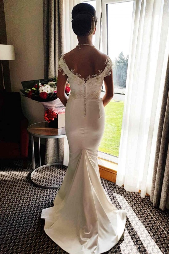 Mermaid Beaded Lace Long Bridesmaid Dresses 902063
