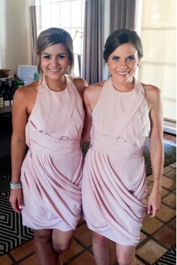 Short Knee Length Bridesmaid Dresses 902070