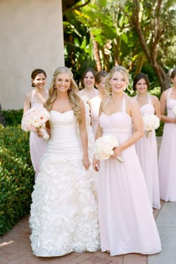 Long Chiffon Floor Length Bridesmaid Dresses 902072