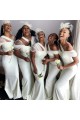 Modest Long Mermaid Floor Length Bridesmaid Dresses 902085