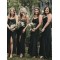 Spaghetti Straps Long Bridesmaid Dresses 902110