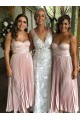 A-Line Sweetheart Long Bridesmaid Dresses 902138
