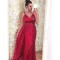 Long Red Sparkle Sequin Floor Length Bridesmaid Dresses 902152