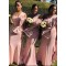 Long Mermaid One Shoulder Bridesmaid Dresses 902176