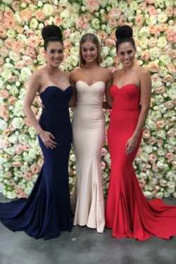 Long Mermaid Sweetheart Bridesmaid Dresses 902192