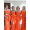 Long Mermaid Floor Length Bridesmaid Dresses 902223