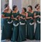 Long Mermaid Lace Off the Shoulder Bridesmaid Dresses 902226