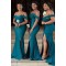 Mermaid Off the Shoulder Long Bridesmaid Dresses 902227