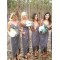 Sheath/Column Spaghetti Straps Bridesmaid Dresses 902240