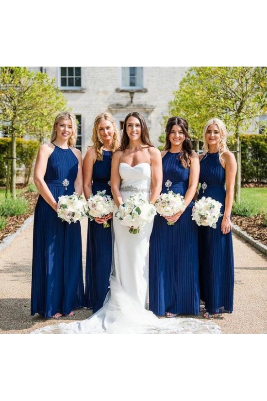 Long Royal Blue Chiffon Floor Length Bridesmaid Dresses 902243 Long Royal Blue Chiffon Floor Length Bridesmaid Dresses 902243
