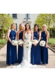 Long Royal Blue Chiffon Floor Length Bridesmaid Dresses 902243 Long Royal Blue Chiffon Floor Length Bridesmaid Dresses 902243