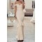 Mermaid Off the Shoulder Long Bridesmaid Dresses 902250