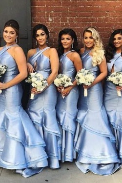 Long Mermaid Bridesmaid Dresses 902281