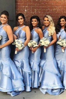 Long Mermaid Bridesmaid Dresses 902281