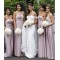 Sheath/Column Sweetheart Floor Length Bridesmaid Dresses 902288