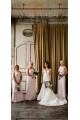 Long Pink Sheath/Column Floor Length Bridesmaid Dresses 902333 Long Pink Sheath/Column Floor Length Bridesmaid Dresses 902333