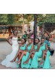Long Mermaid One Shoulder Bridesmaid Dresses 902342