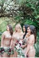 Long Sequin Floor Length Bridesmaid Dresses 902394