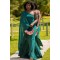 Long Green Mermaid One Shoulder Bridesmaid Dresses 902399