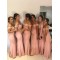 Long Mermaid Lace Off the Shoulder Bridesmaid Dresses 902407