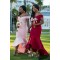 Long Mermaid Off the Shoulder Bridesmaid Dresses 902412