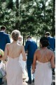 Sheath/Column V Neck Long Bridesmaid Dresses 902417