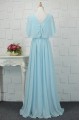 Long Chiffon Floor Length Bridesmaid Dresses 902444