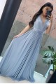 Long V Neck Bridesmaid Dresses 902476