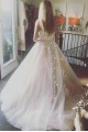 A-Line Strapless Lace Wedding Dresses Bridal Gowns 903001