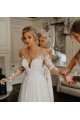 Elegant Lace Wedding Dresses Bridal Gowns with Long Sleeves 903002