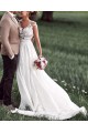 Elegant Chiffon and Lace Wedding Dresses Bridal Gowns 903006