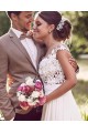 Elegant Chiffon and Lace Wedding Dresses Bridal Gowns 903006