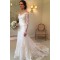 Elegant Off the Shoulder Long Sleeves Wedding Dresses Bridal Gowns 903009