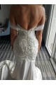 Mermaid Off the Shoulder Lace Wedding Dresses Bridal Gowns 903013