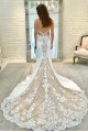 Long Lace Mermaid Sweetheart Wedding Dresses Bridal Gowns 903025