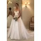Elegant A-Line Lace Long Wedding Dresses Bridal Gowns 903029