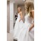 Long White A-Line Wedding Dresses Bridal Gowns 903046
