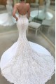 Mermaid Sweetheart Lace Wedding Dresses Bridal Gowns 903052
