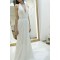 Long Halter Beaded V Neck Chiffon Wedding Dresses Bridal Gowns 903059