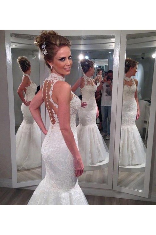 Elegant Mermaid Lace Wedding Dresses Bridal Gowns 903067 Elegant Mermaid Lace Wedding Dresses Bridal Gowns 903067