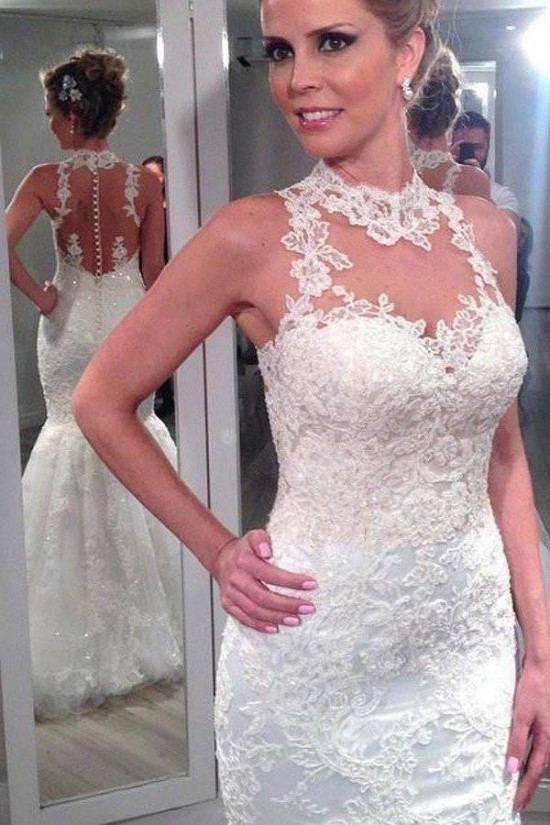 Elegant Mermaid Lace Wedding Dresses Bridal Gowns 903067 Elegant Mermaid Lace Wedding Dresses Bridal Gowns 903067
