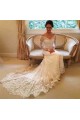 Elegant Mermaid Lace Wedding Dresses Bridal Gowns with Long Sleeves 903070