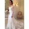 Elegant Mermaid Lace Wedding Dresses Bridal Gowns with Long Sleeves 903070