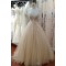 A-Line Spaghetti Straps Tulle and Lace Wedding Dresses Bridal Gowns 903072